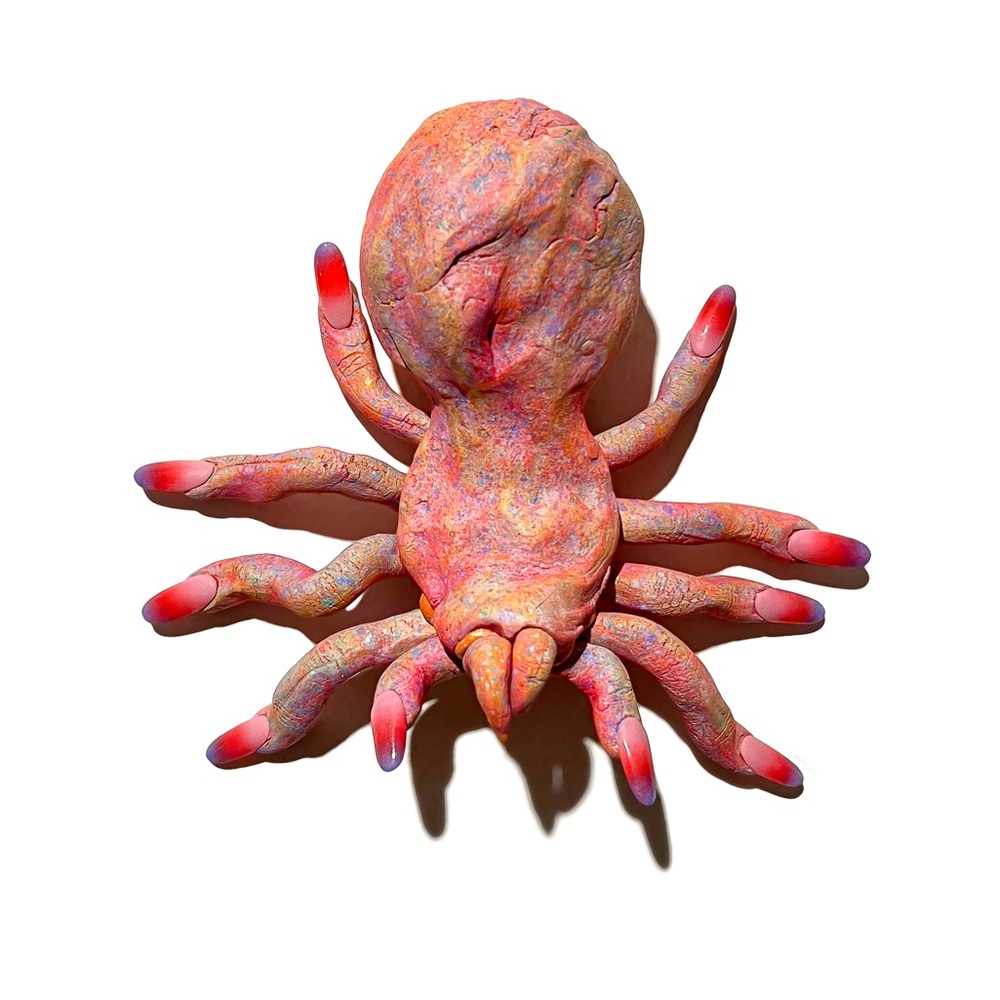 “Bugsy” wall-mounted ceramic art